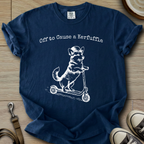 Off to Cause a Kerfuffle - Corgi T-Shirt