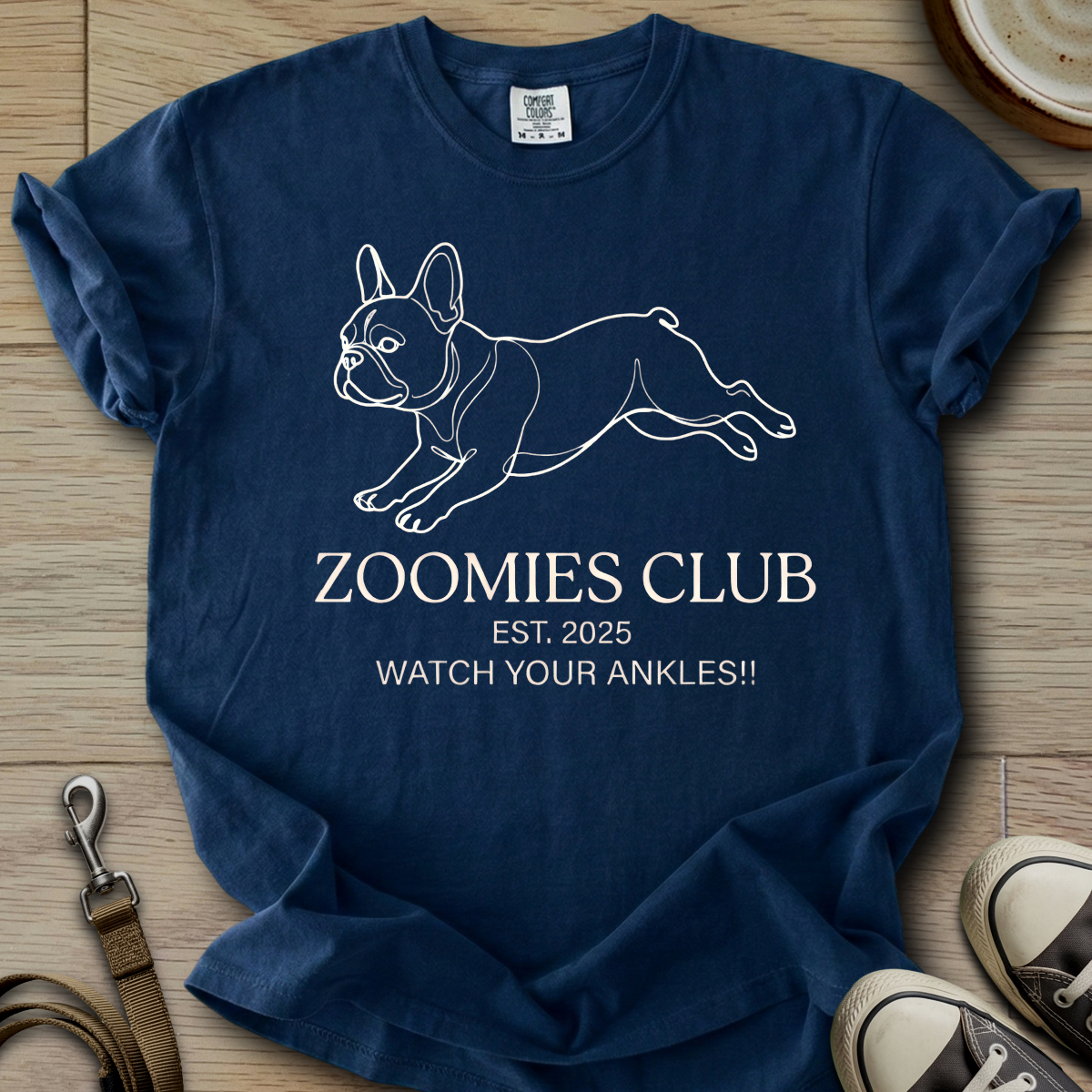Zoomies Club - Frenchie T-Shirt