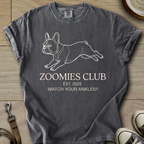Zoomies Club - Frenchie T-Shirt