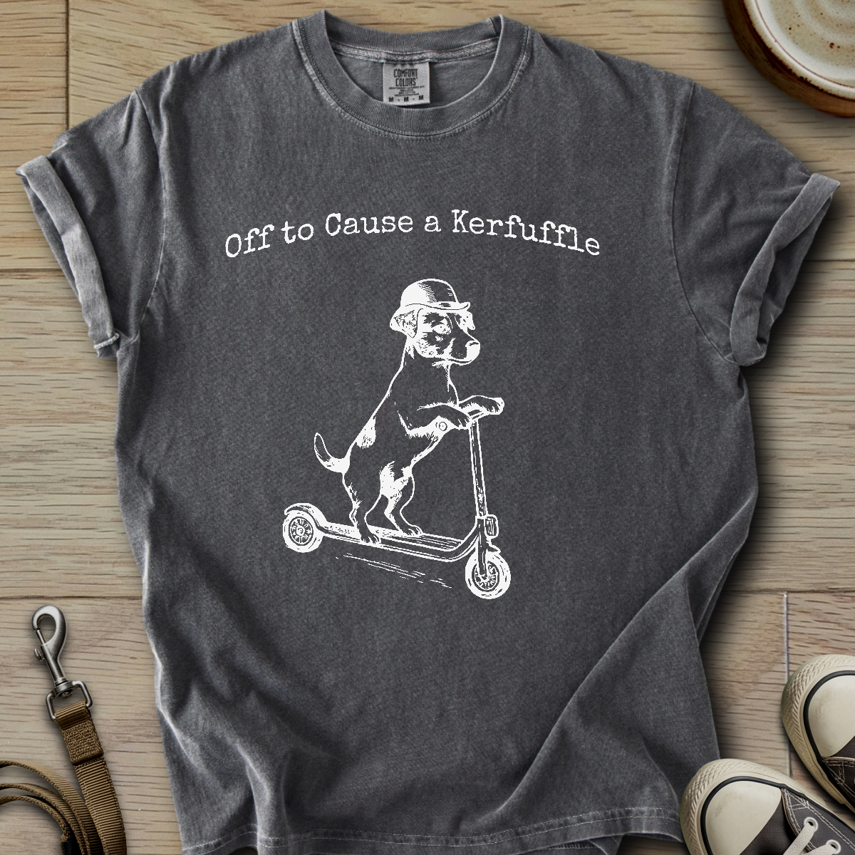 Off to Cause a Kerfuffle - Parson T-Shirt