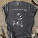 Off to Cause a Kerfuffle - Doxie T-Shirt