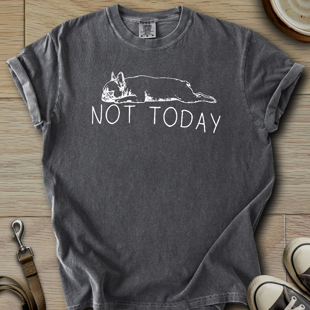 Not Today - Frenchie T-Shirt