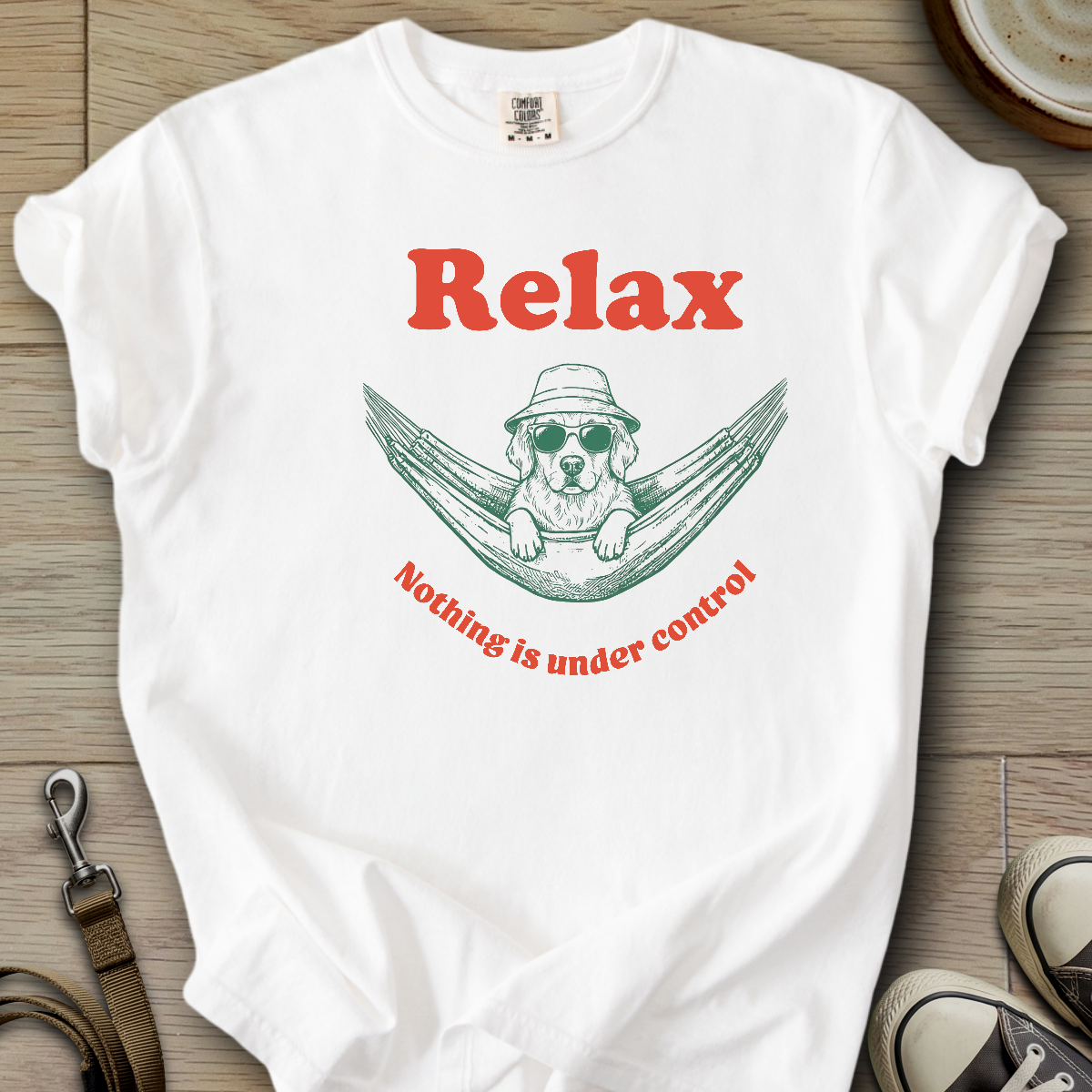 Nothing is Under Control - Golden T-Shirt