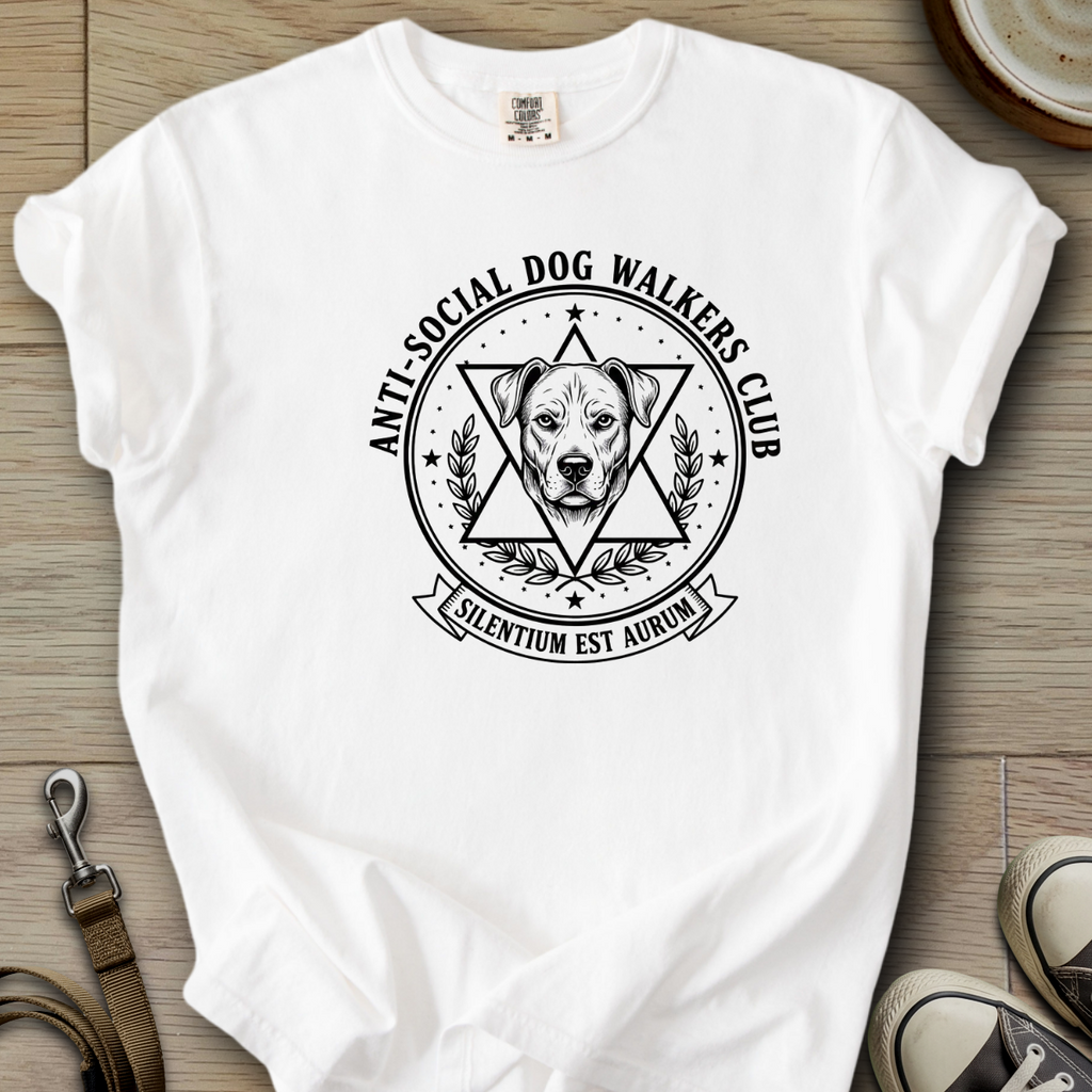 Anti-Social Dog Walker T-Shirt