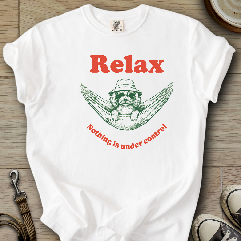 Nothing is Under Control - Poodle T-Shirt
